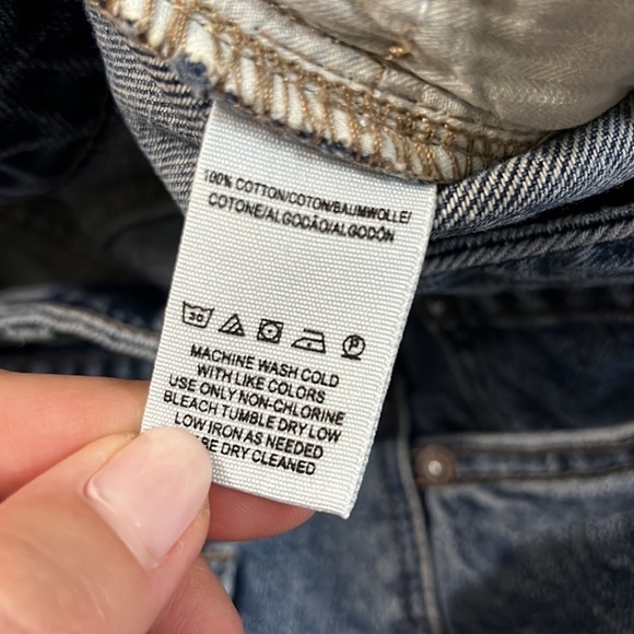 Free People We The Free Denim Skirt Size 27 - Picture 7 of 10